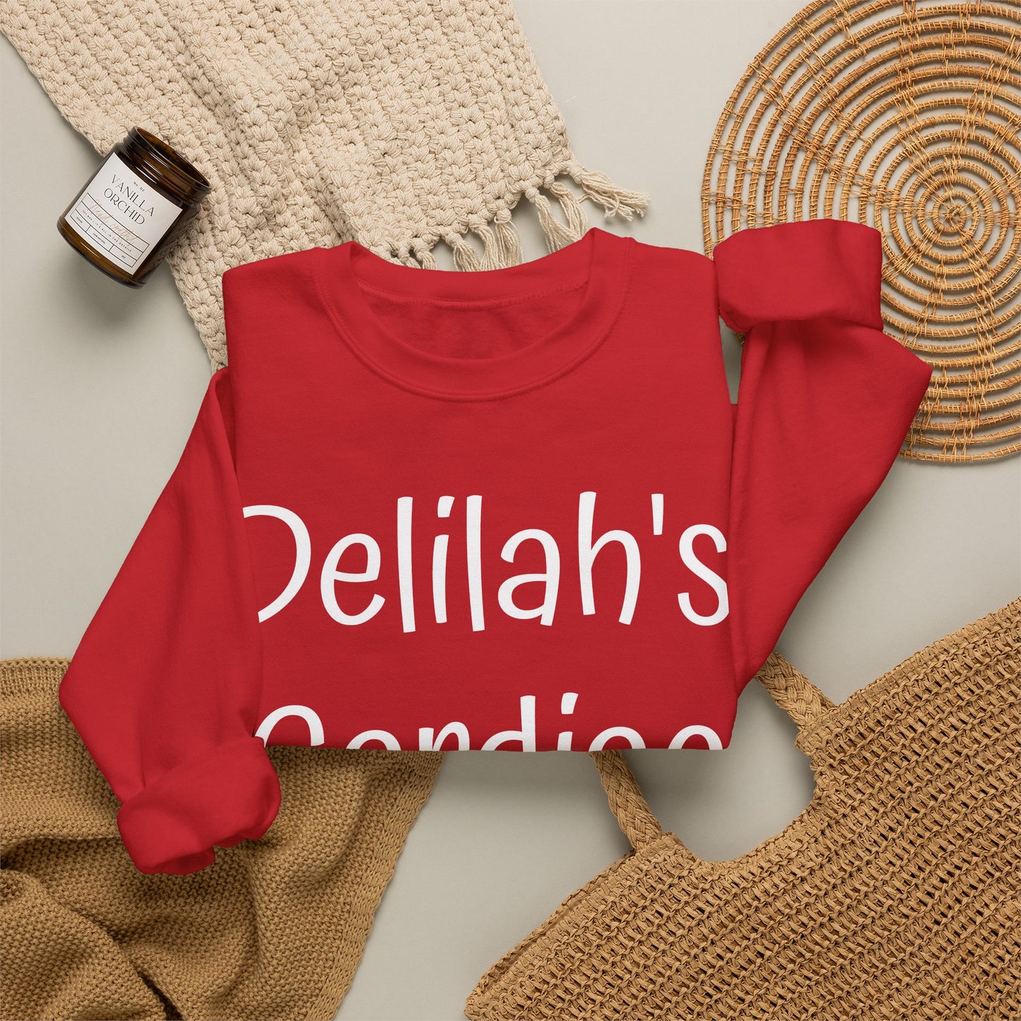 Delilah's Cardiac Krew Sweatshirt — Personalized Heart Team Crewneck (Est. 2025)
