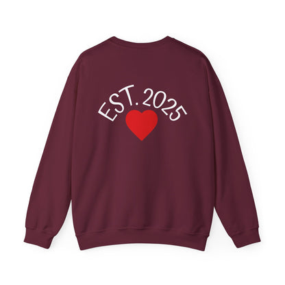 Delilah's Cardiac Krew Sweatshirt — Personalized Heart Team Crewneck (Est. 2025)