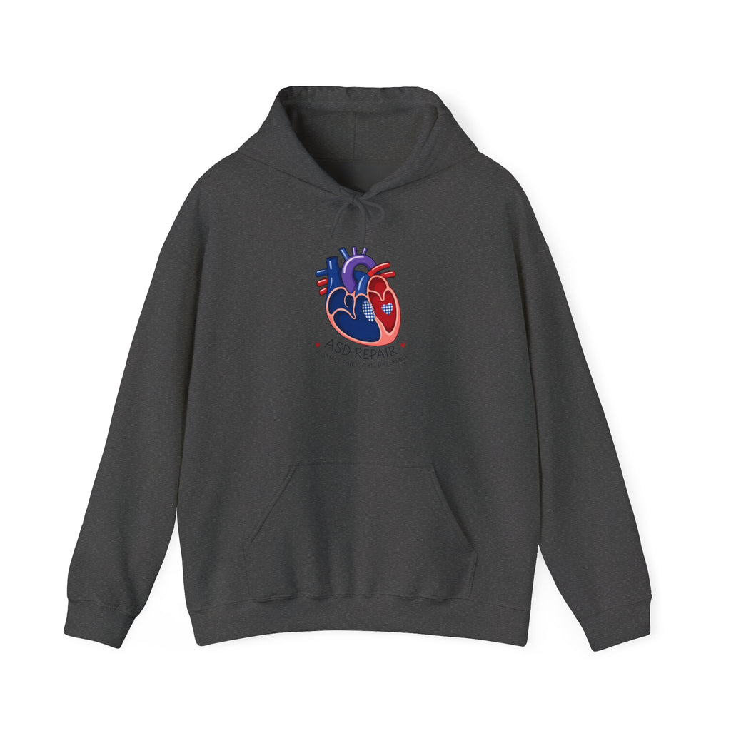Hoodie — “A Good Heart” Anatomical Heart Graphic Pullover