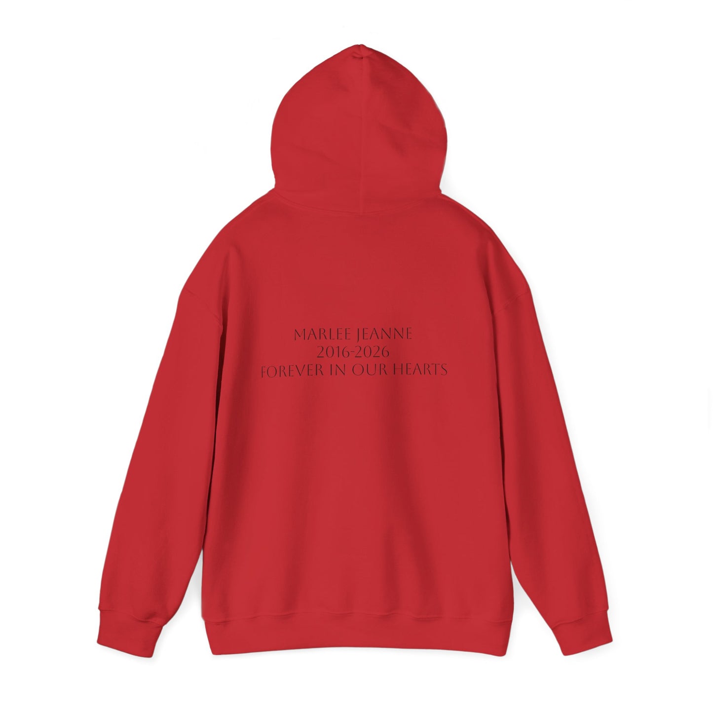 Memorial Hoodie - "I Am Brave, I Am Strong" Inspirational Tribute Sweatshirt