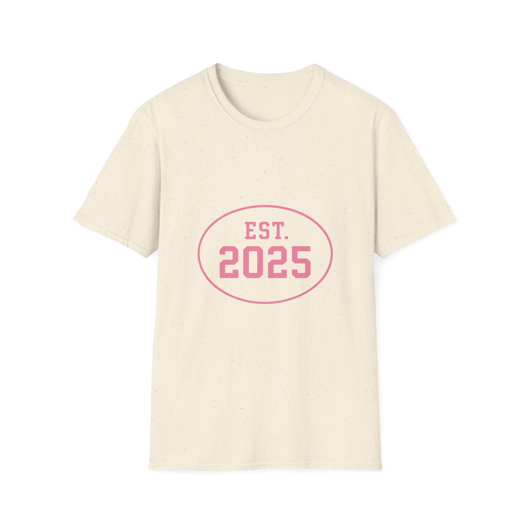 2025 Est. T‑Shirt — Vintage Circle "EST. 2025" Graphic Tee