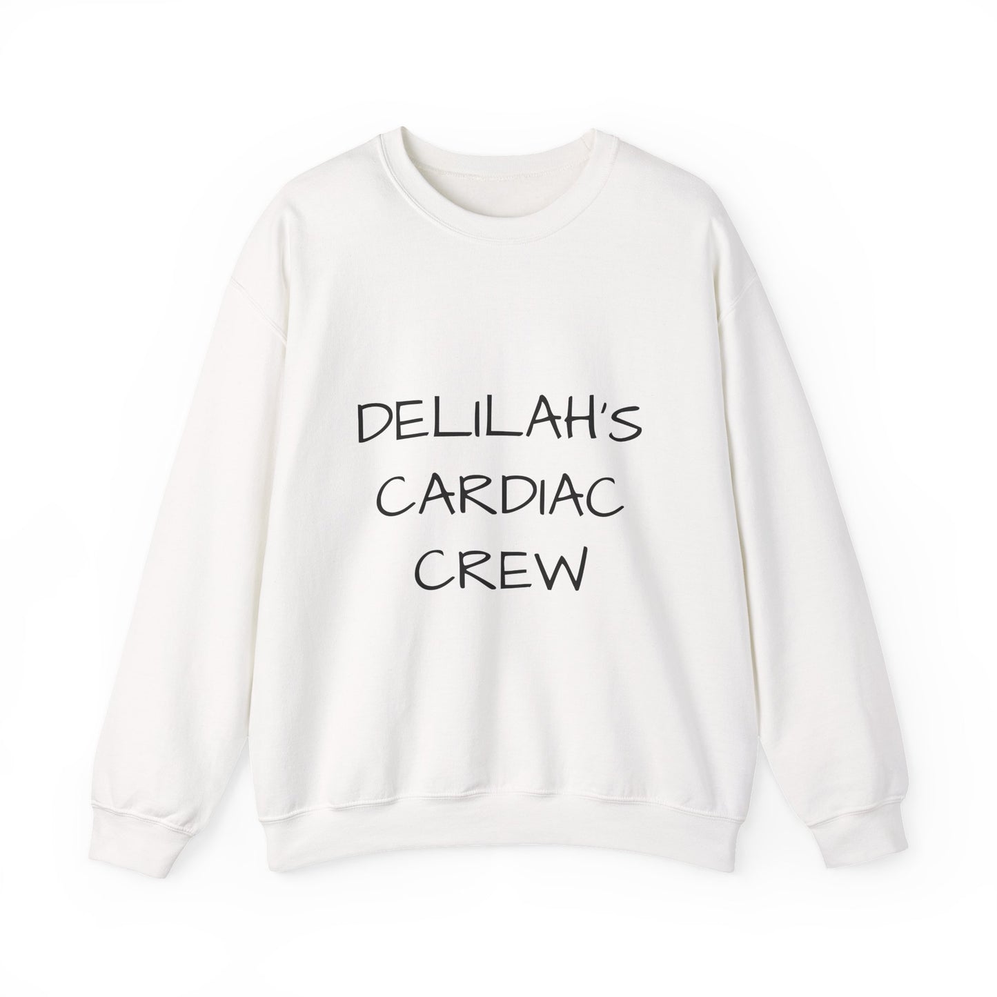 Cardiac Crew Sweatshirt — Delilah’s CHD Strong Support Crewneck