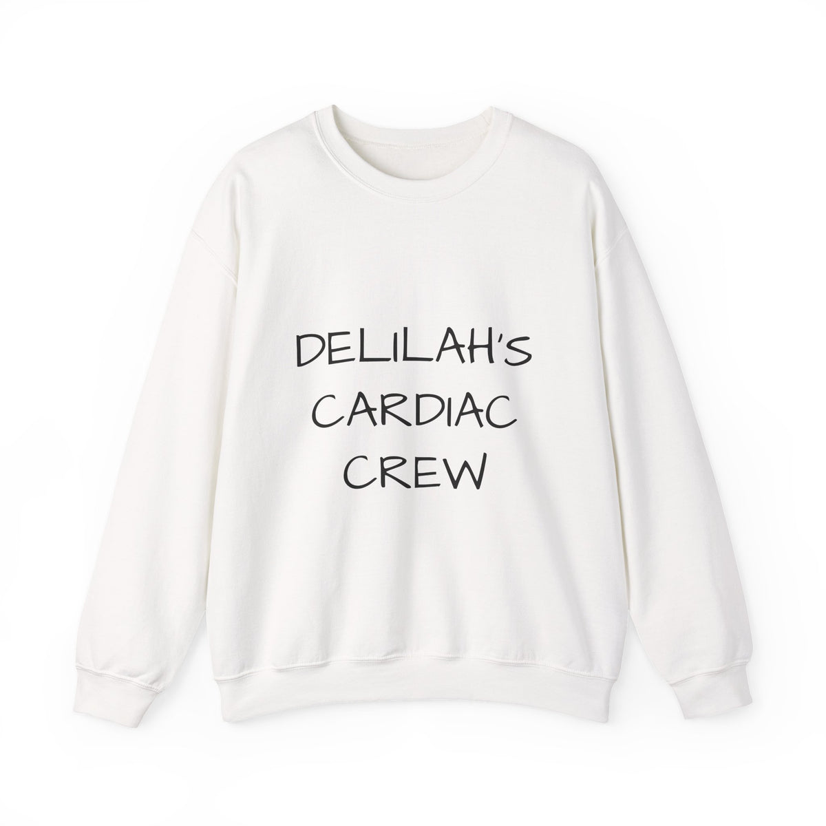 Cardiac Crew Sweatshirt — Delilah’s CHD Strong Support Crewneck