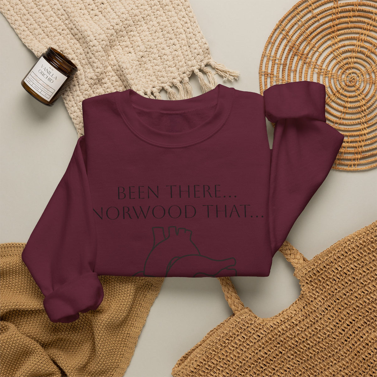 Norwood humor hoodie Unisex Heavy Blend™ Crewneck Sweatshirt