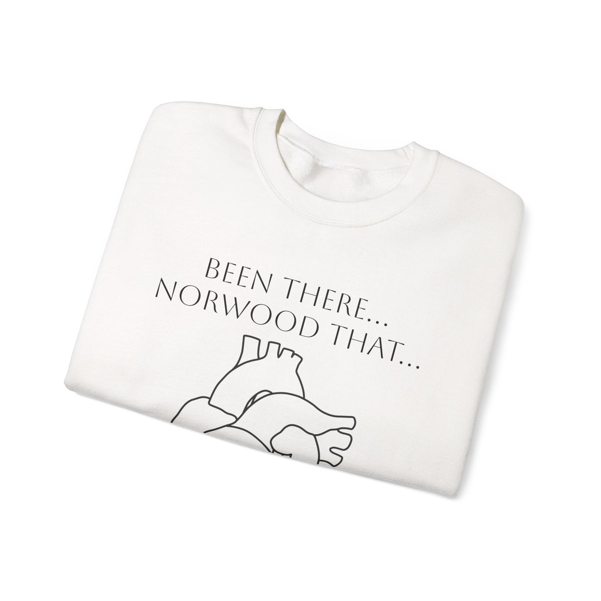 Norwood humor hoodie Unisex Heavy Blend™ Crewneck Sweatshirt