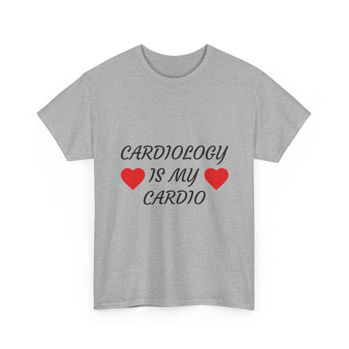 Cardiology Is My Cardio T-Shirt — Funny Nurse & Doctor Heartbeat Tee