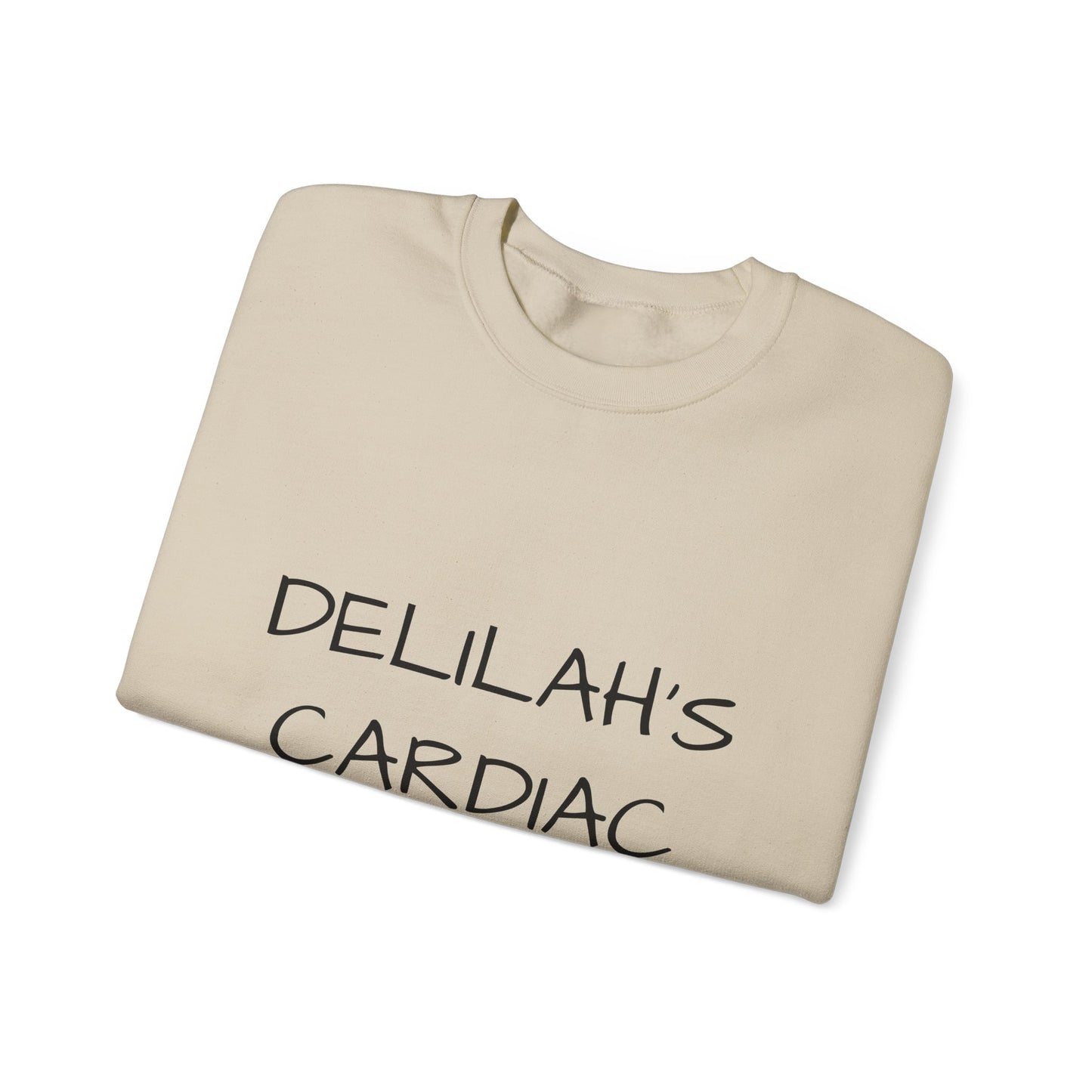 Cardiac Crew Sweatshirt — Delilah’s CHD Strong Support Crewneck
