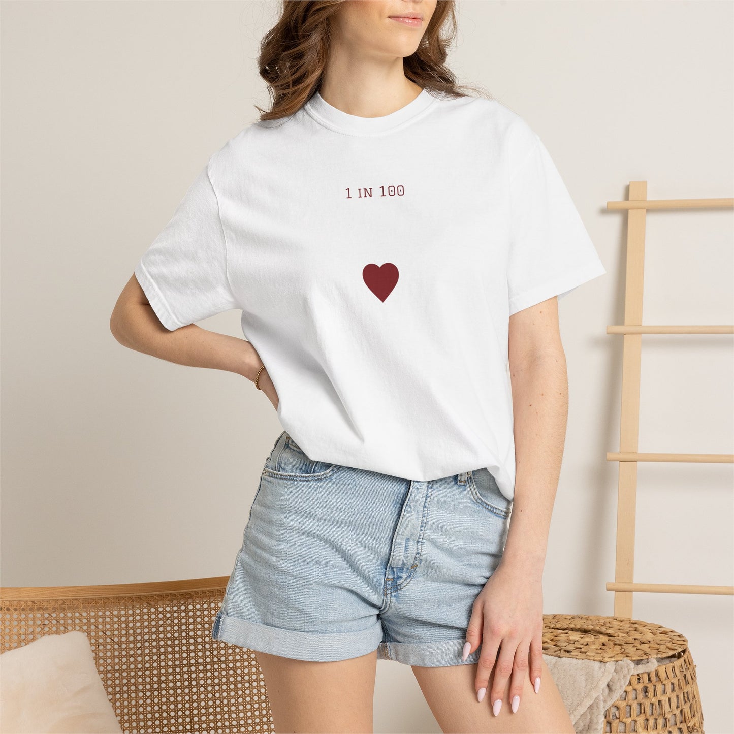 Heart Minimalist T-Shirt — "I Am You" Romantic Graphic Tee