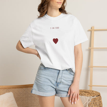 Heart Minimalist T-Shirt — "I Am You" Romantic Graphic Tee