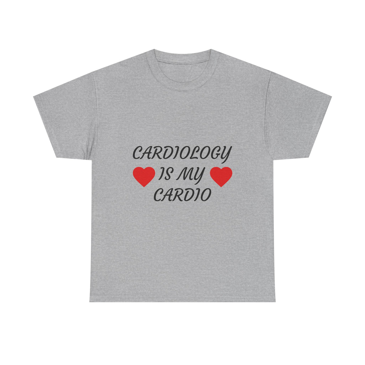 Cardiology Is My Cardio T-Shirt — Funny Nurse & Doctor Heartbeat Tee