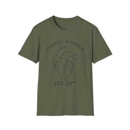 Custom Cardiac Warrior T-Shirt — Anatomical Heart Graphic Tee (Est. 20**)