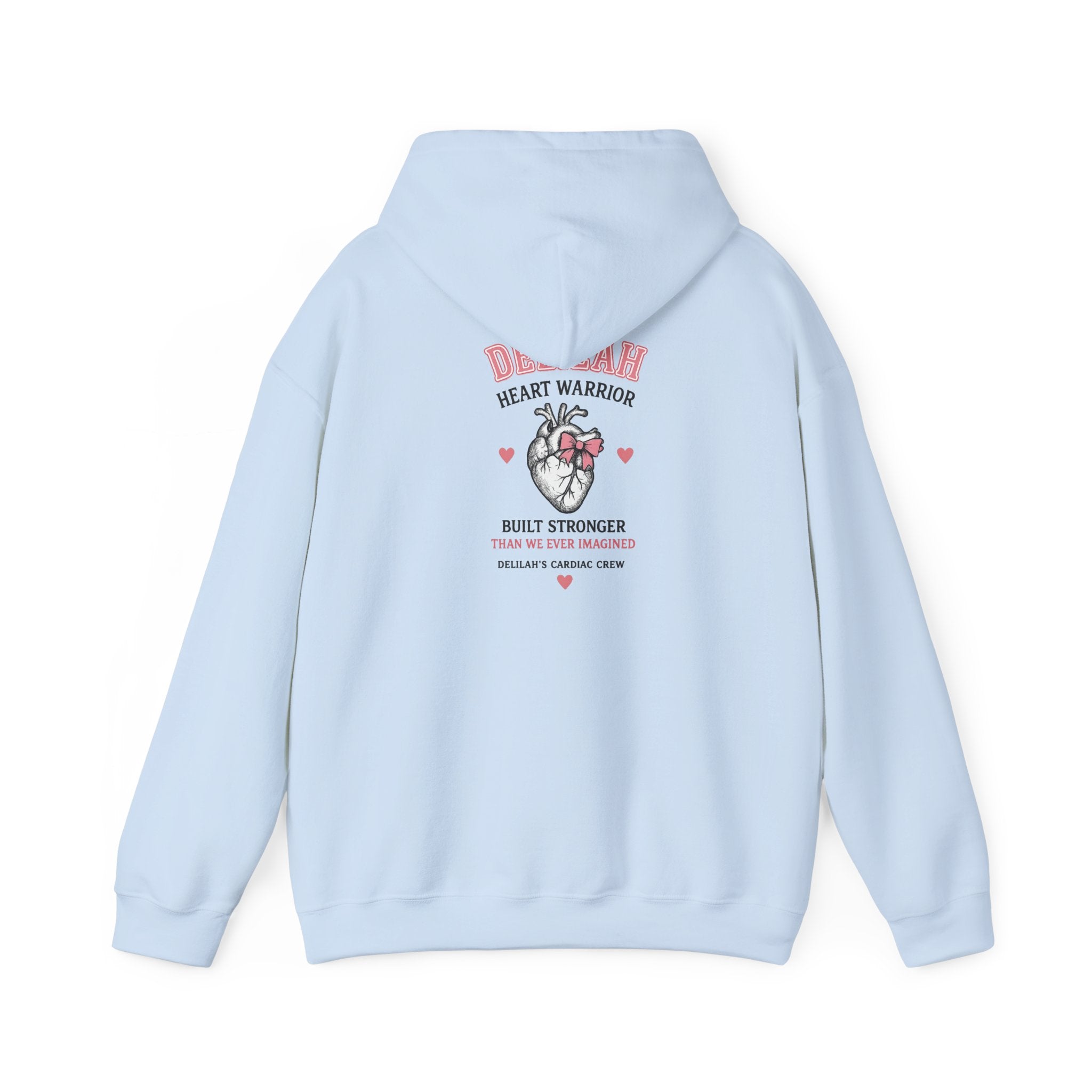 Heart Warrior 2025 Hoodie — EST. 2025 Pink Heart Anatomy Sweatshirt