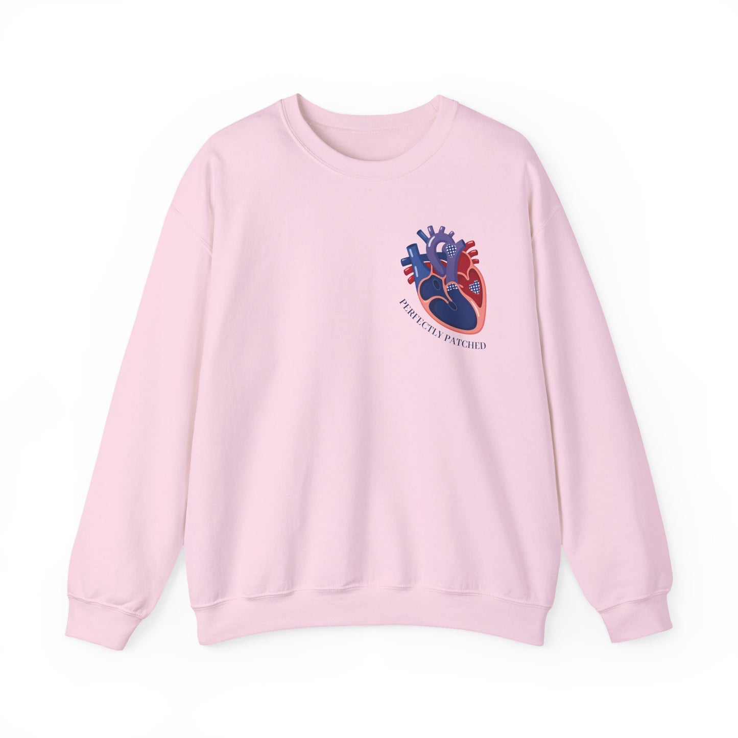 Ruby’s Crew “Perfectly Patched” CHD Support Unisex Crewneck