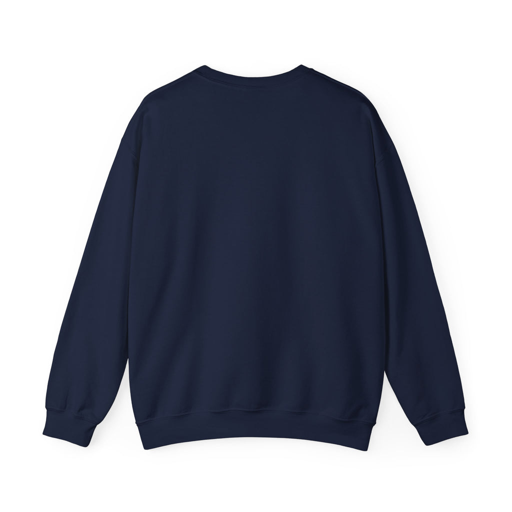 Crewneck Sweatshirt — 'Perfectly Patched' Anatomical Heart Graphic