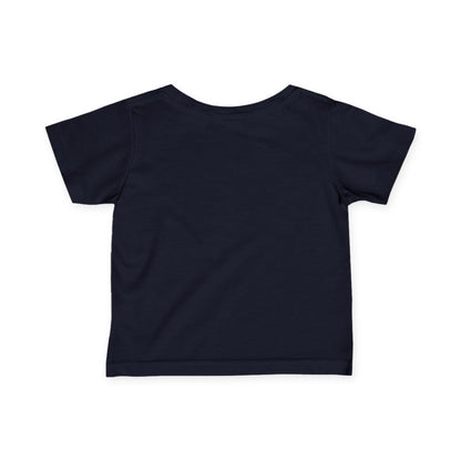 Infant Tee — “Officially in the Naked Face Club” Minimal Baby Shirt