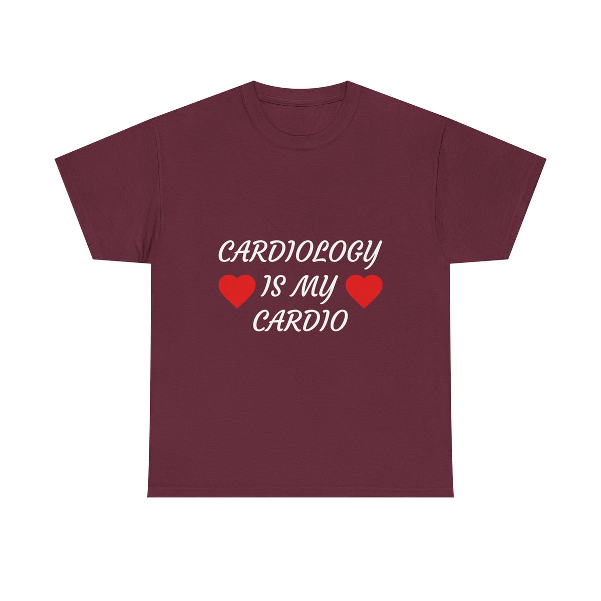 Cardiology Is My Cardio T-Shirt — Funny Nurse & Doctor Heartbeat Tee
