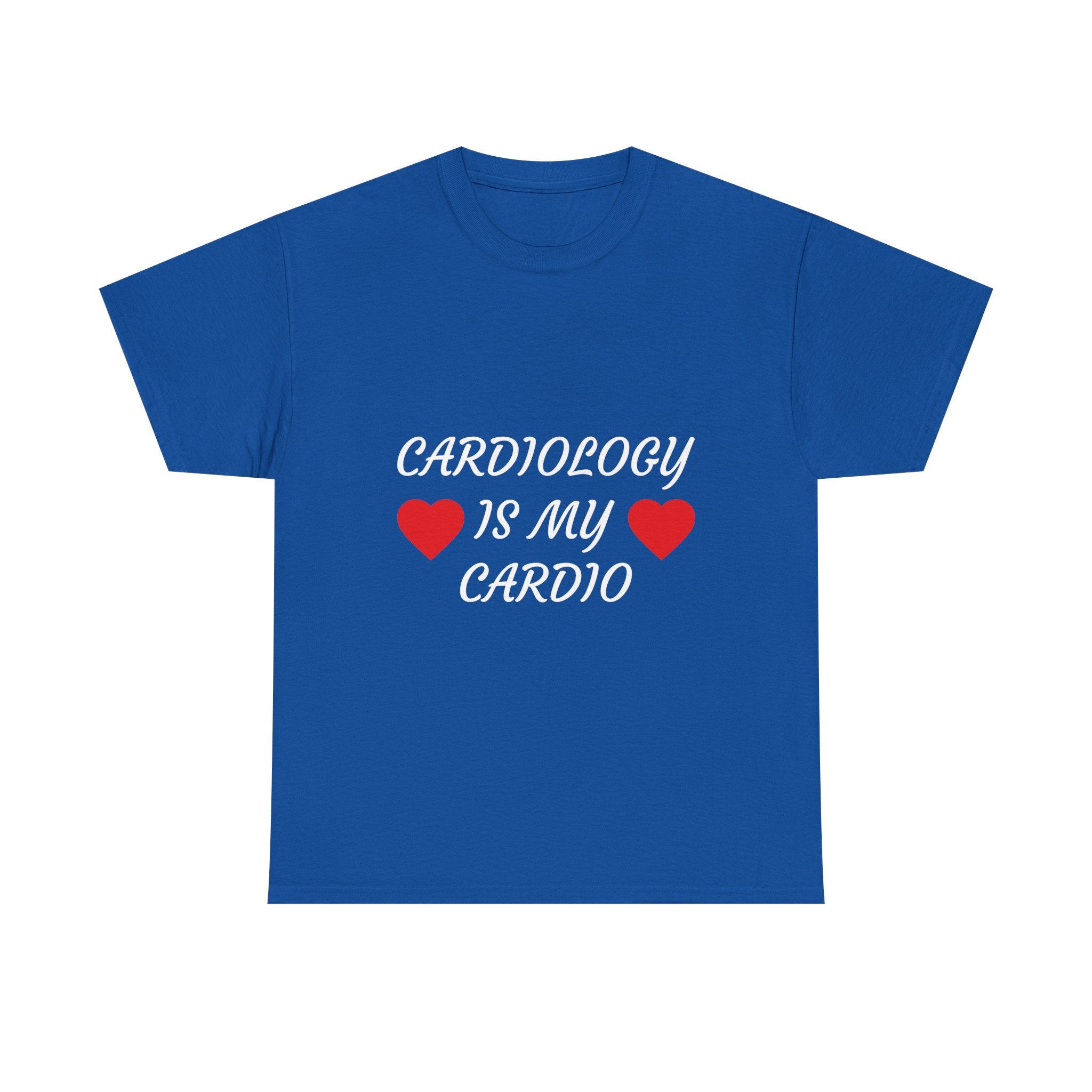 Cardiology Is My Cardio T-Shirt — Funny Nurse & Doctor Heartbeat Tee