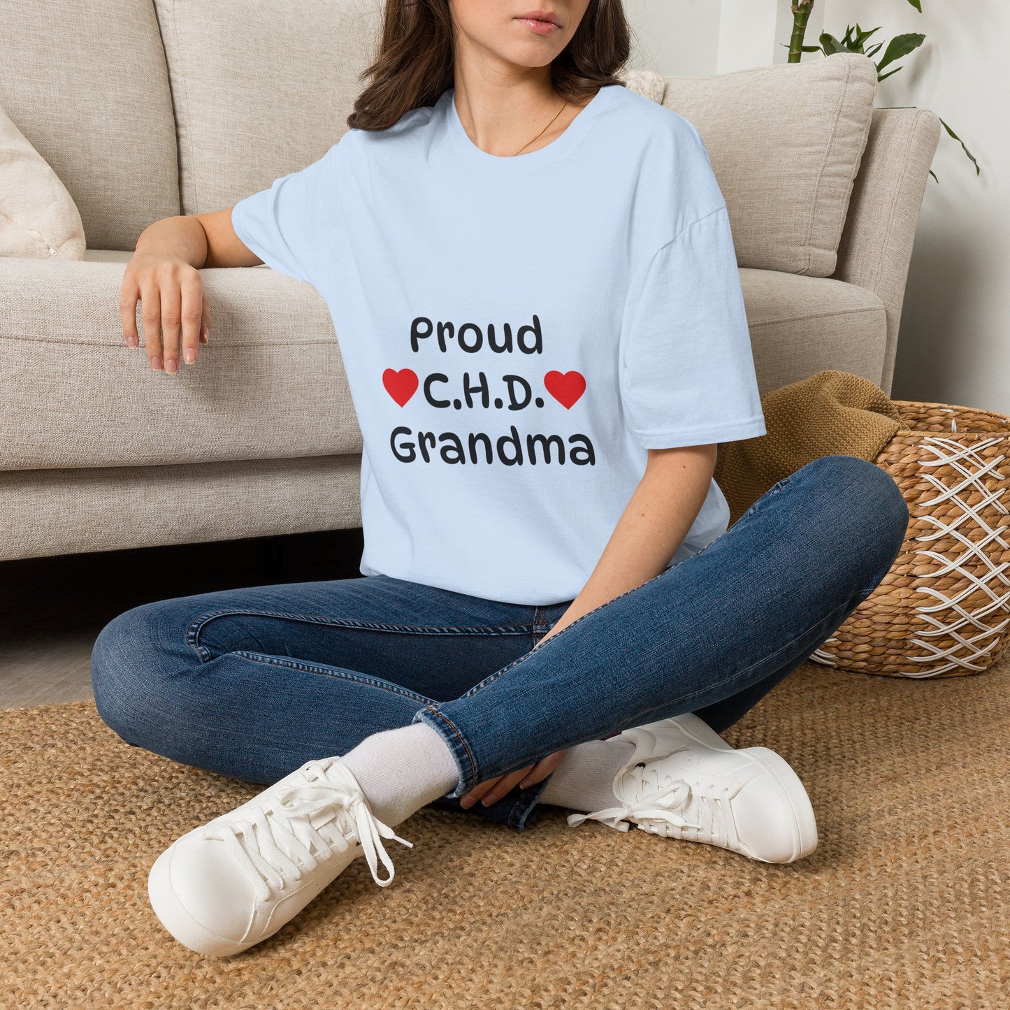 Proud C.H.D. Grandma T-Shirt