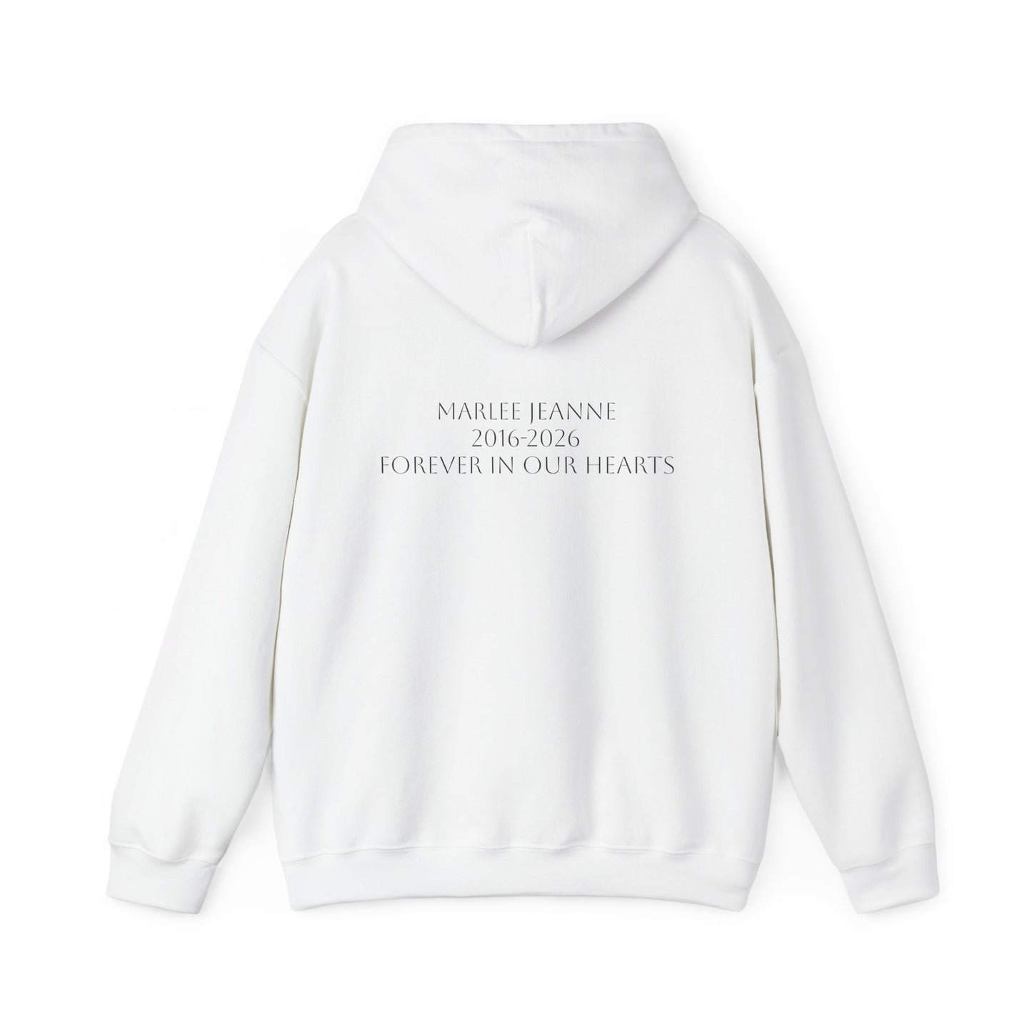 Memorial Hoodie - "I Am Brave, I Am Strong" Inspirational Tribute Sweatshirt