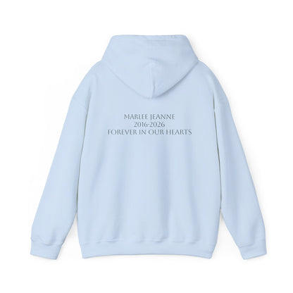 Memorial Hoodie - "I Am Brave, I Am Strong" Inspirational Tribute Sweatshirt