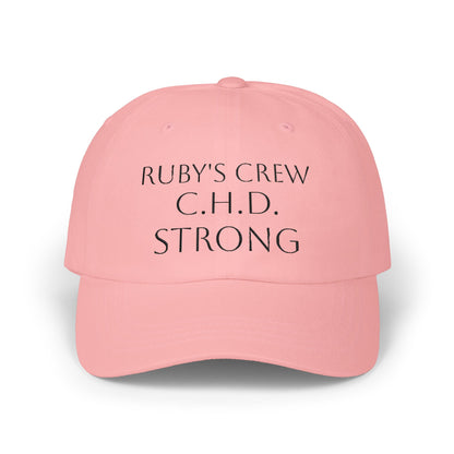 Classic Dad Cap — Ruby's Crew C.H.D. Strong Baseball Hat (1 in 100)