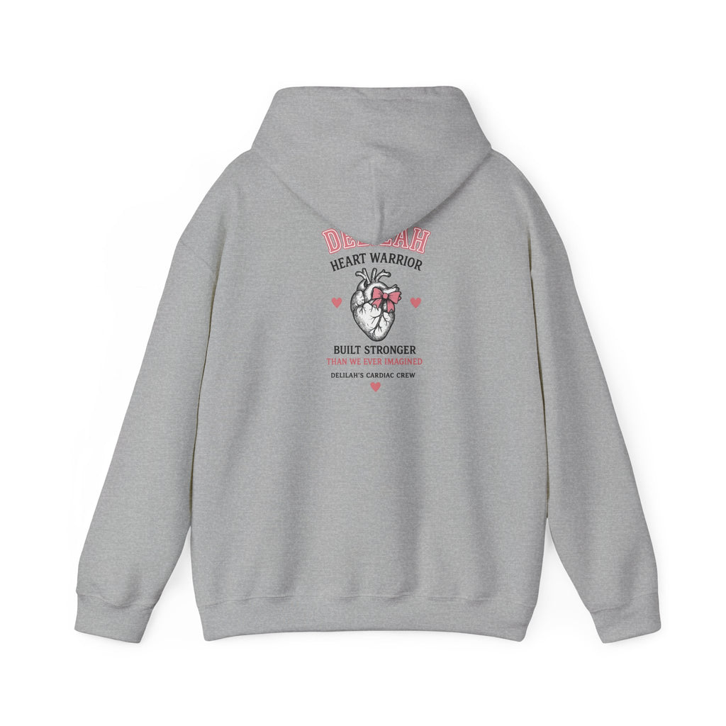 Heart Warrior 2025 Hoodie — EST. 2025 Pink Heart Anatomy Sweatshirt