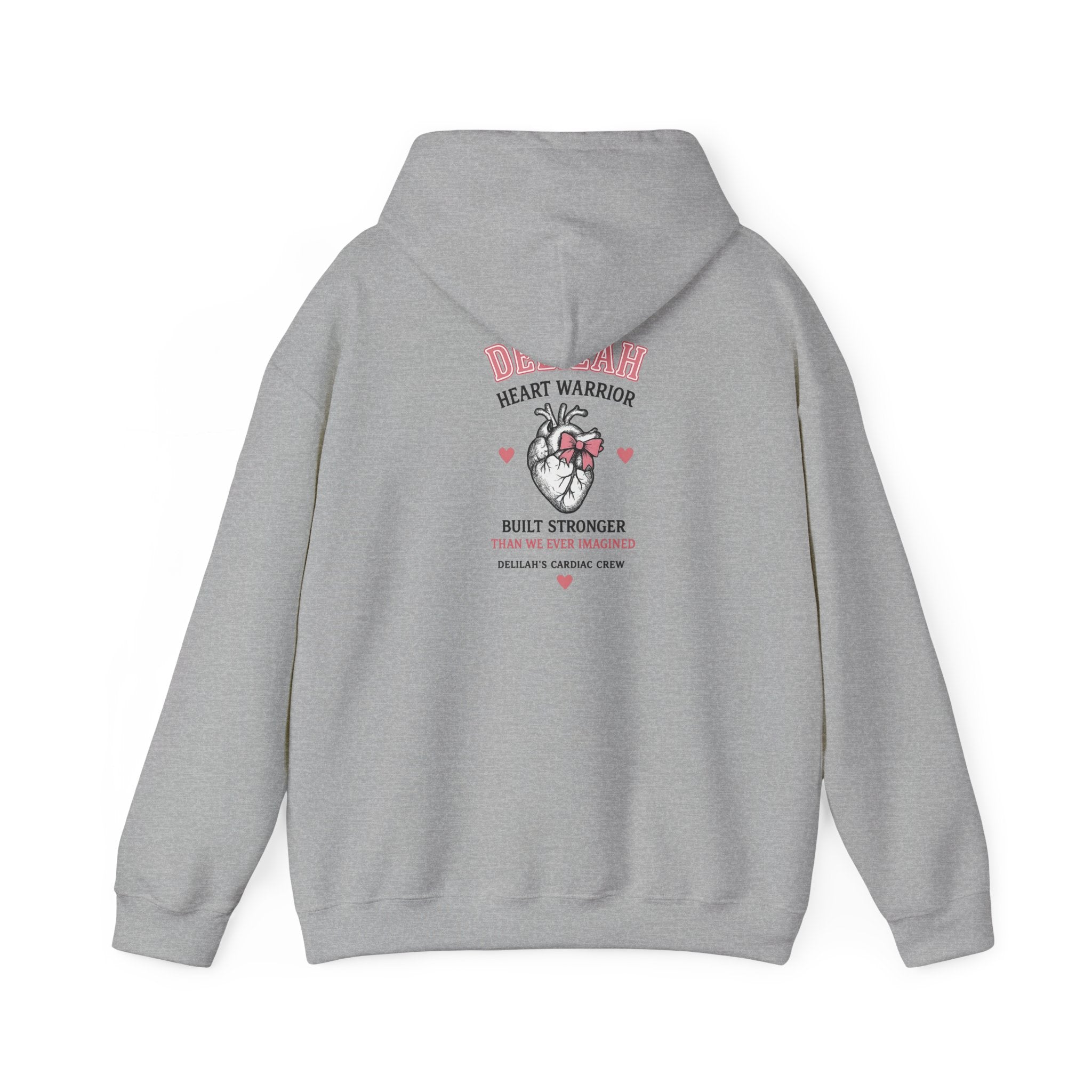 Heart Warrior 2025 Hoodie — EST. 2025 Pink Heart Anatomy Sweatshirt