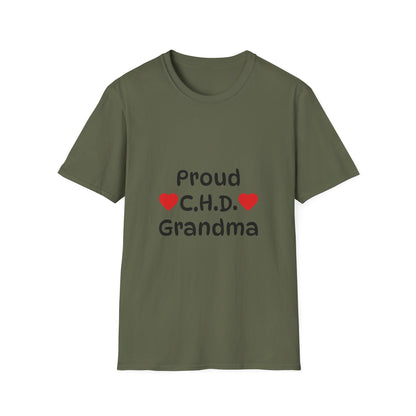 Proud C.H.D. Grandma T-Shirt