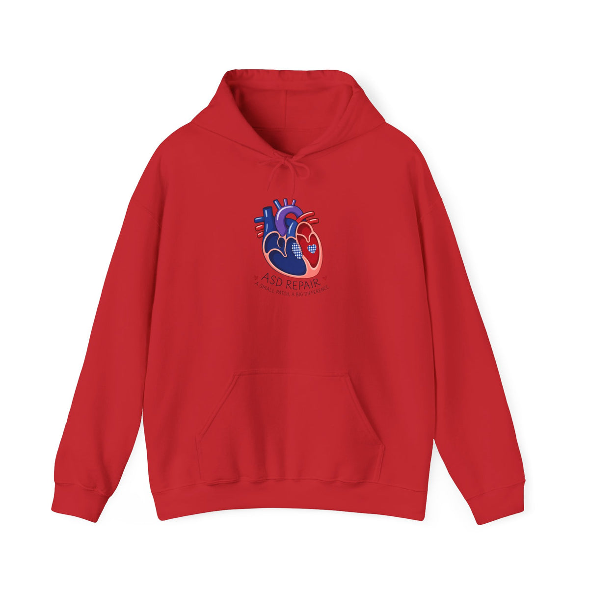 Hoodie — “A Good Heart” Anatomical Heart Graphic Pullover