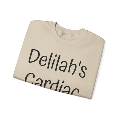 Delilah's Cardiac Krew Sweatshirt — Personalized Heart Team Crewneck (Est. 2025)