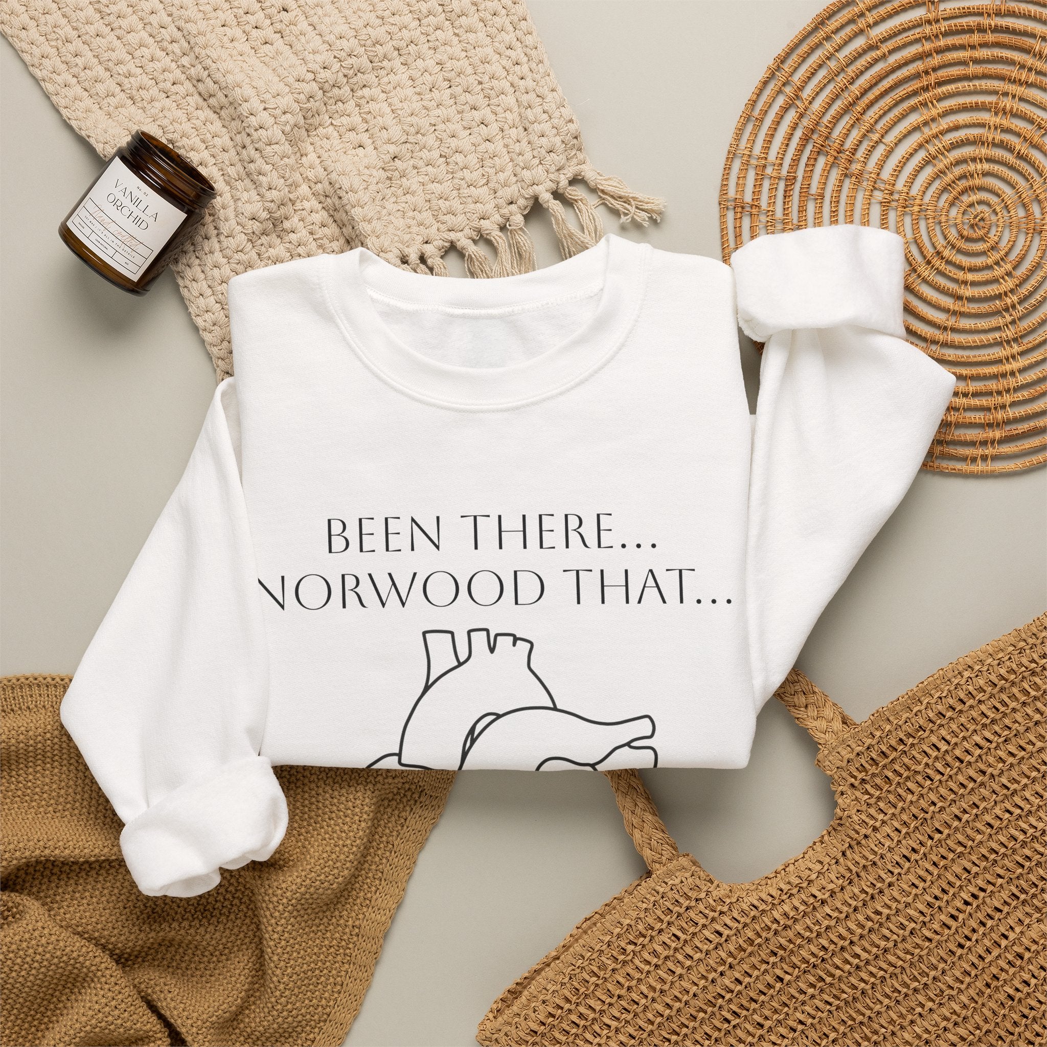 Norwood humor hoodie Unisex Heavy Blend™ Crewneck Sweatshirt