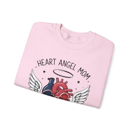Heart Angel Mom Sweatshirt — “My Greatest Love” Memorial Crewneck