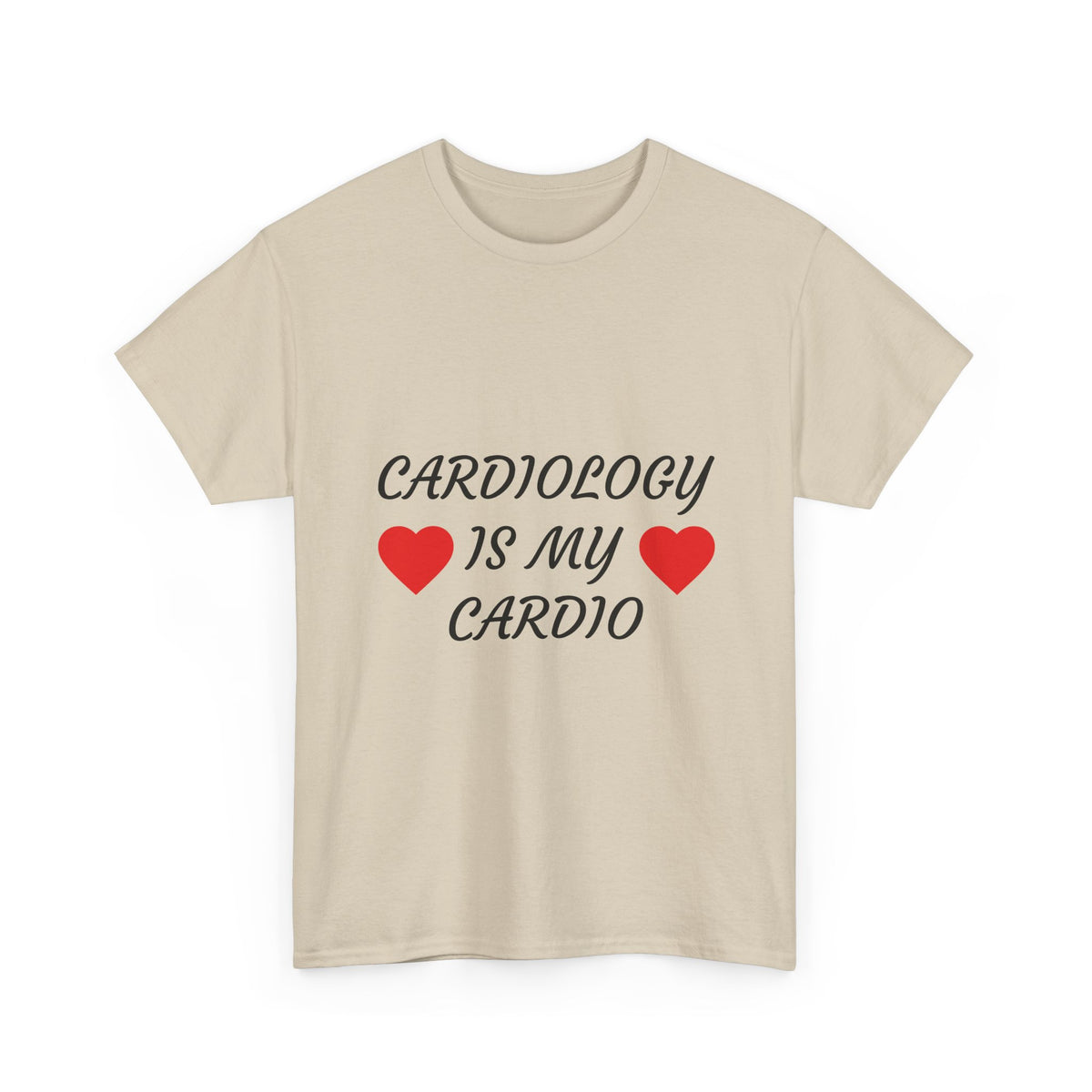 Cardiology Is My Cardio T-Shirt — Funny Nurse & Doctor Heartbeat Tee