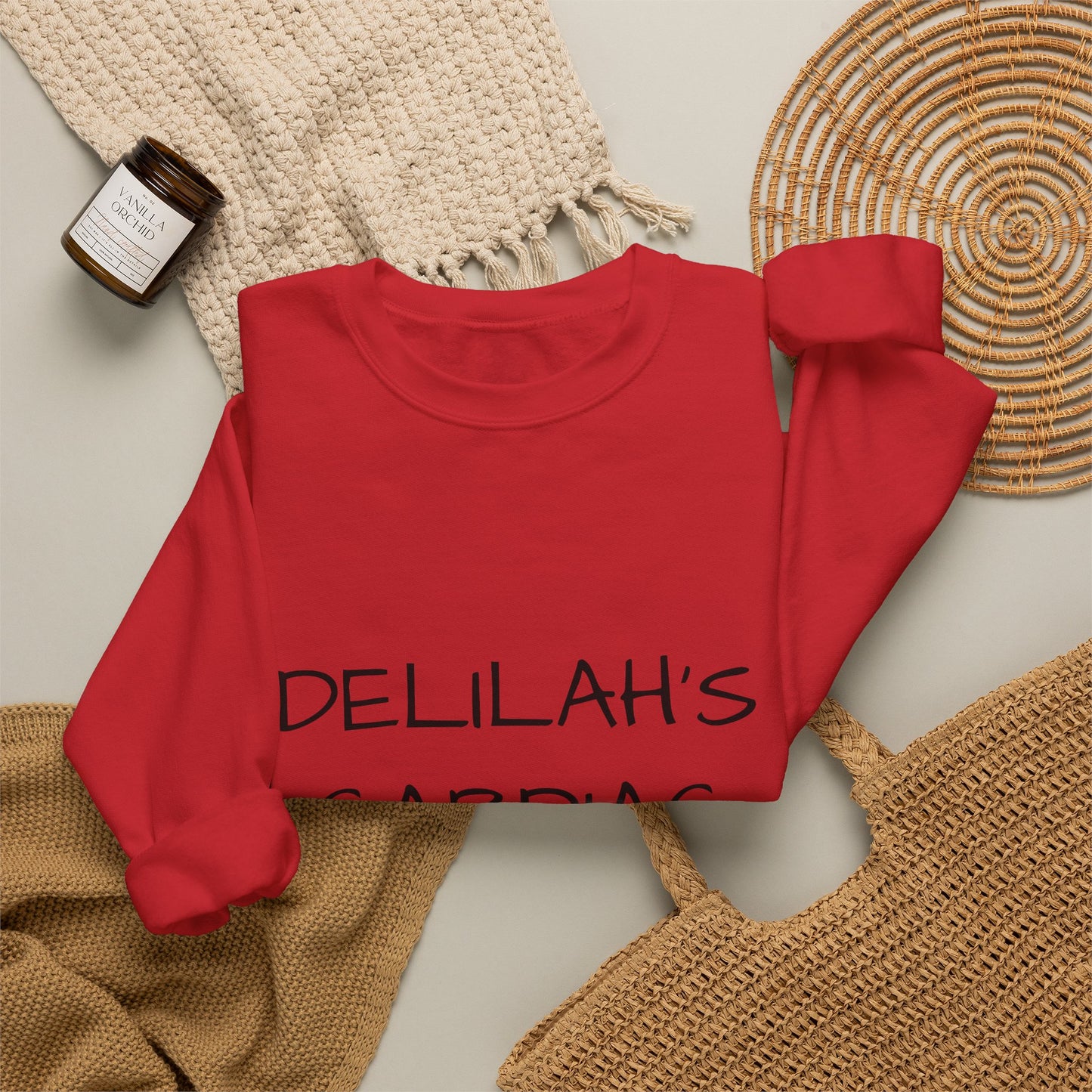 Cardiac Crew Sweatshirt — Delilah’s CHD Strong Support Crewneck