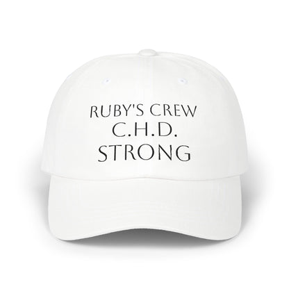 Classic Dad Cap — Ruby's Crew C.H.D. Strong Baseball Hat (1 in 100)