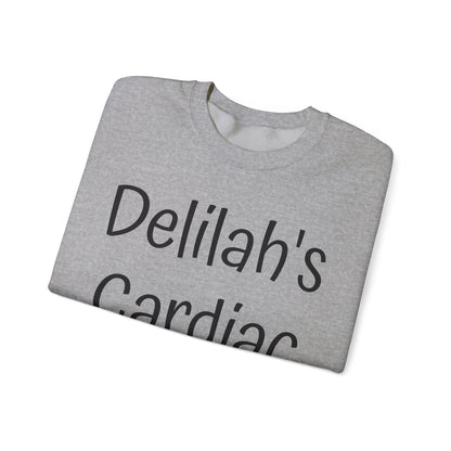 Delilah's Cardiac Krew Sweatshirt — Personalized Heart Team Crewneck (Est. 2025)