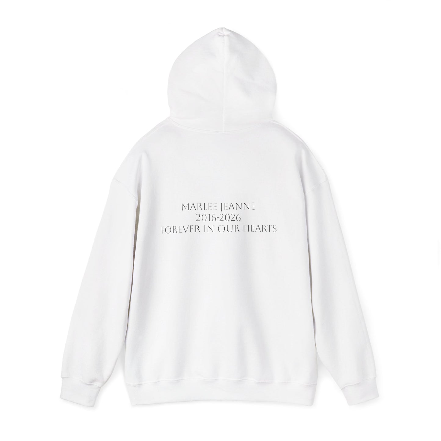 Memorial Hoodie - "I Am Brave, I Am Strong" Inspirational Tribute Sweatshirt