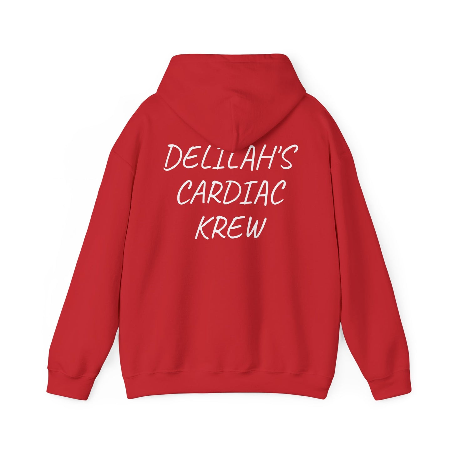 "Delilah's Cardiac Krew" -Est. 2025 hoodie