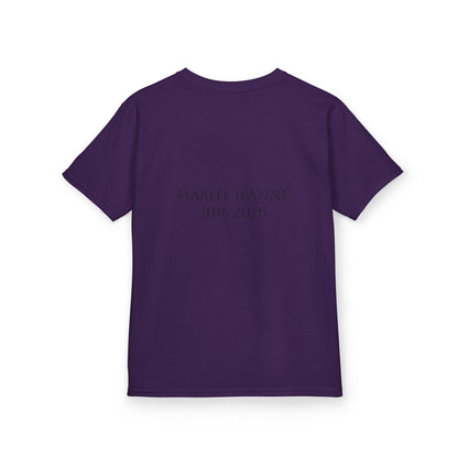 Marlee's Kids Tee — Cute Dumpling Graphic with 'I Am Brave, I Am Strong' Affirmation