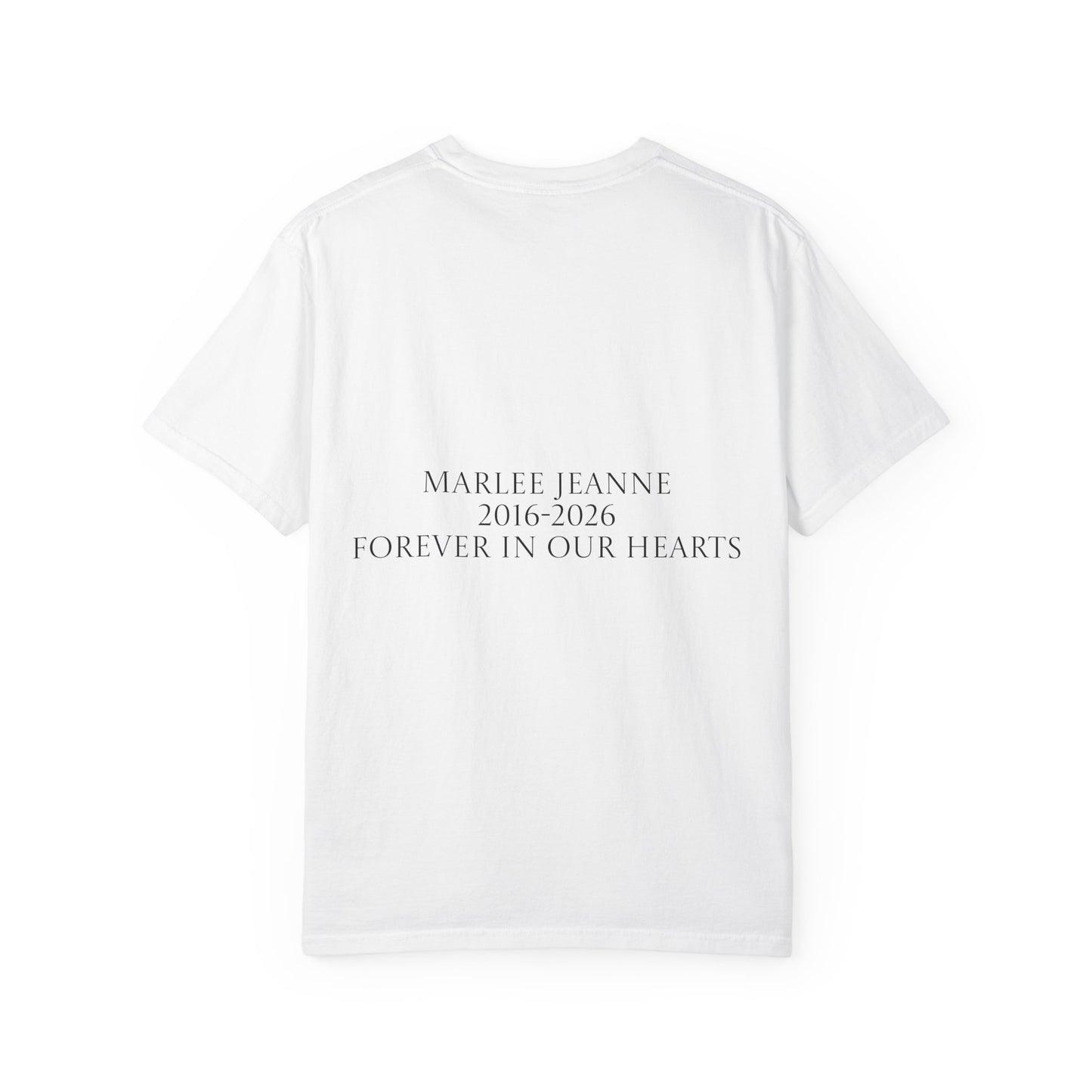 Dumpling Comfort Tee — "I am brave, I am strong" Memorial T-Shirt