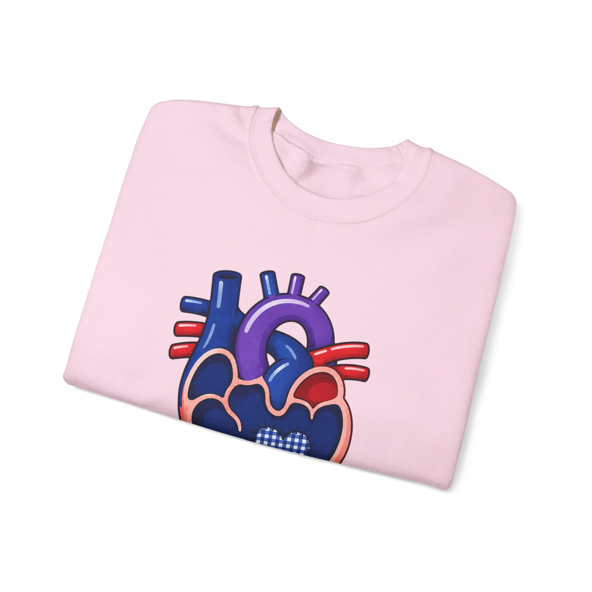 Single Ventricle Crewneck Sweatshirt — Congenital Heart Awareness Pullover