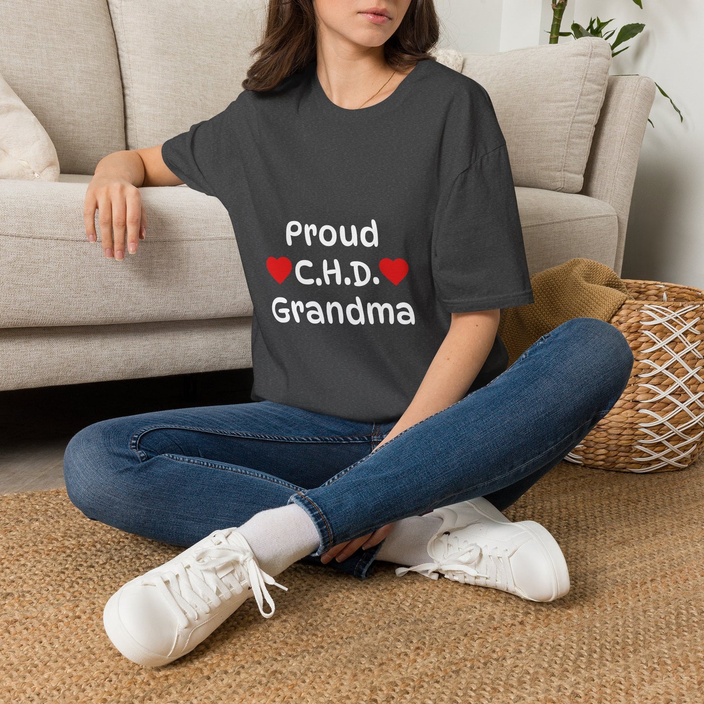 Proud C.H.D. Grandma T-Shirt