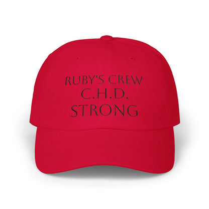 Classic Dad Cap — Ruby's Crew C.H.D. Strong Baseball Hat (1 in 100)