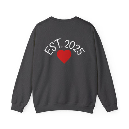 Delilah's Cardiac Krew Sweatshirt — Personalized Heart Team Crewneck (Est. 2025)