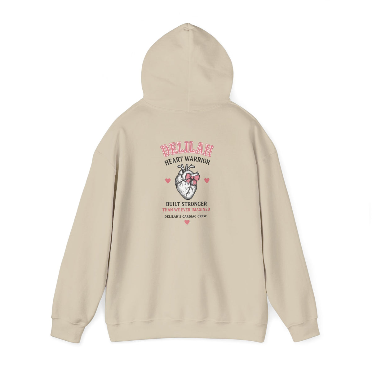 Heart Warrior 2025 Hoodie — EST. 2025 Pink Heart Anatomy Sweatshirt