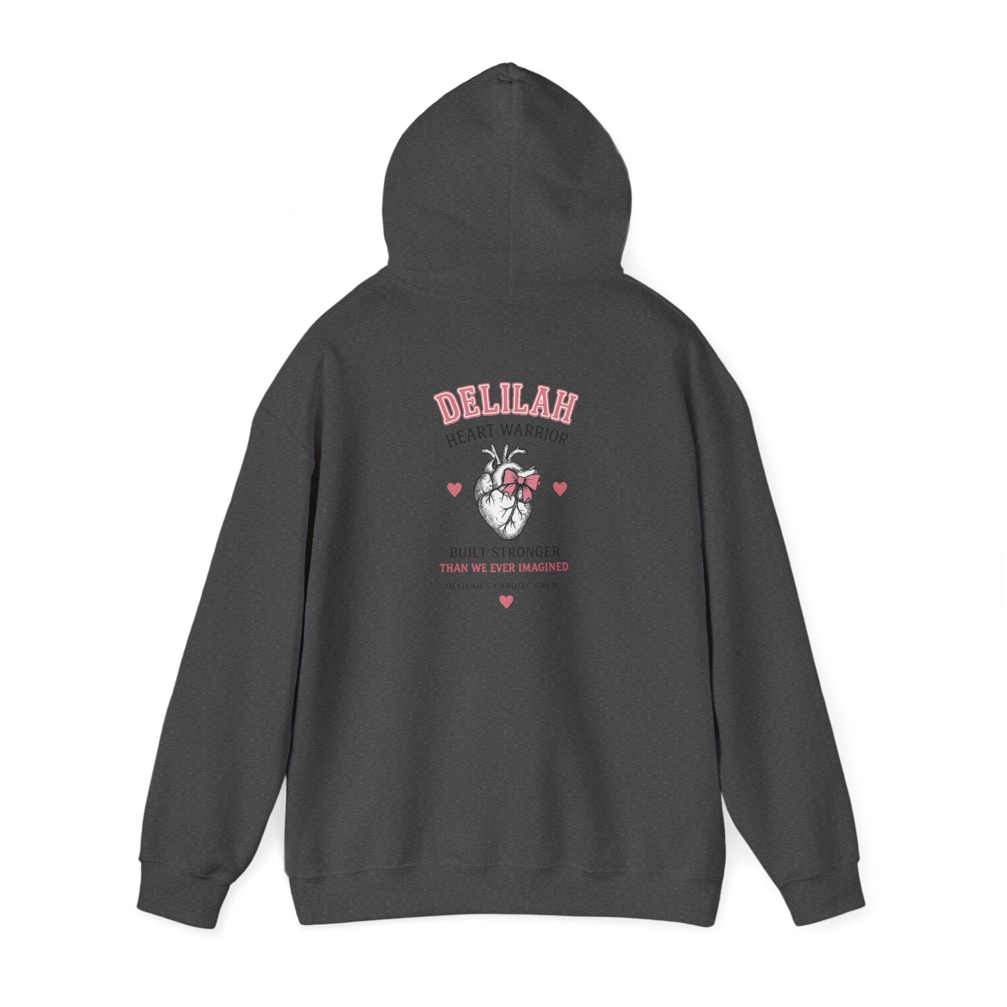 Heart Warrior 2025 Hoodie — EST. 2025 Pink Heart Anatomy Sweatshirt