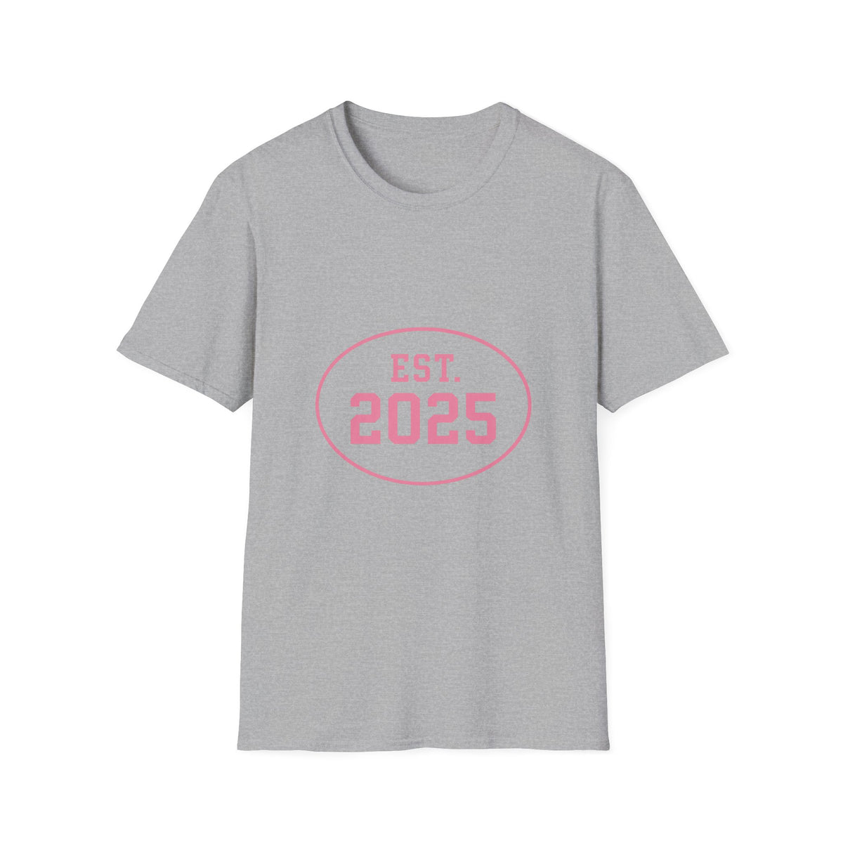 2025 Est. T‑Shirt — Vintage Circle "EST. 2025" Graphic Tee