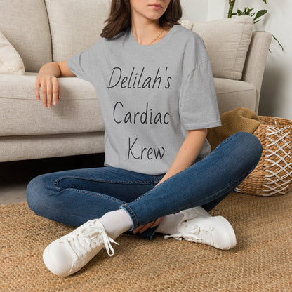 “Delilah’s Cardiac Krew” Personalized Medical Team Tee