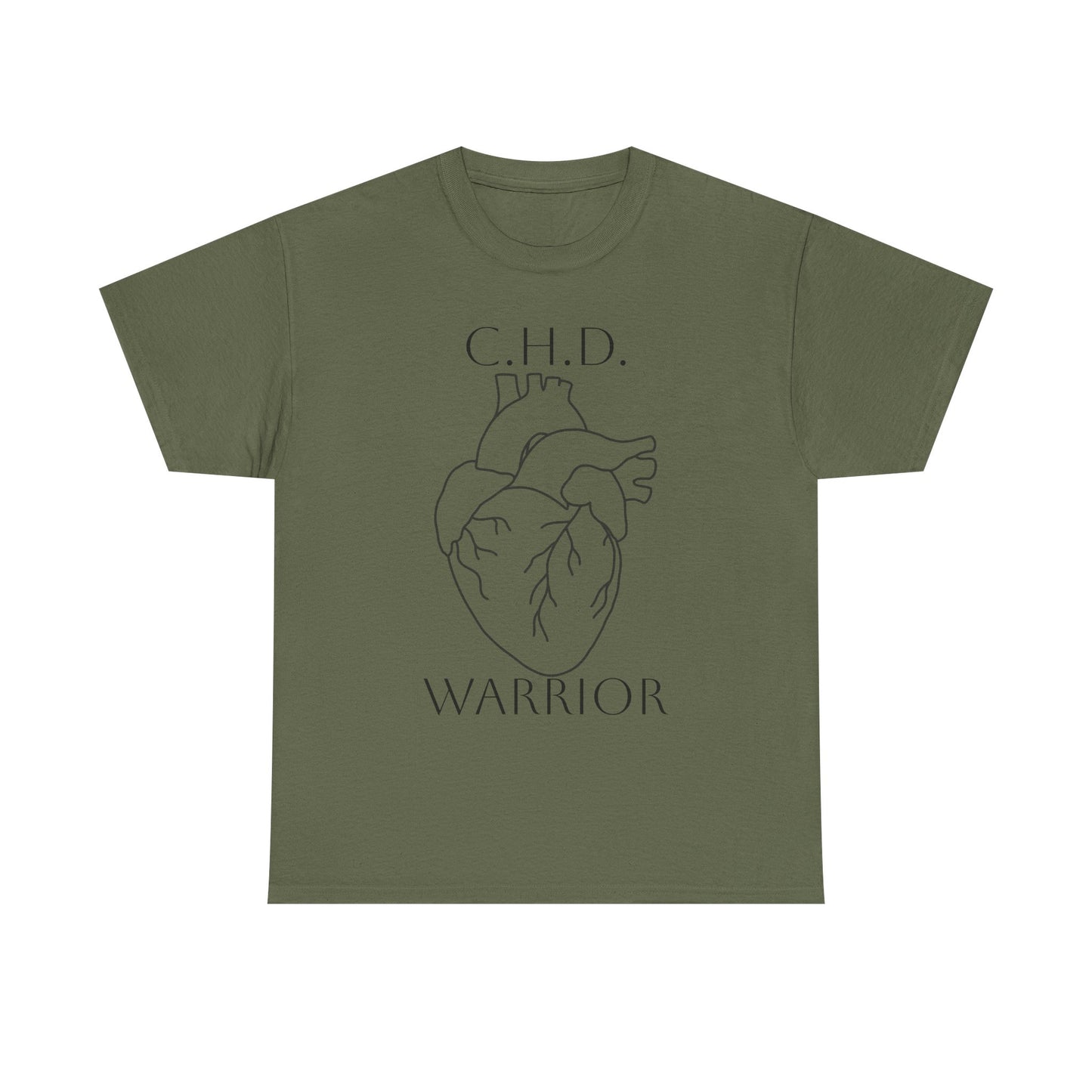 CHD Warrior T-Shirt — Congenital Heart Defect Awareness Tee