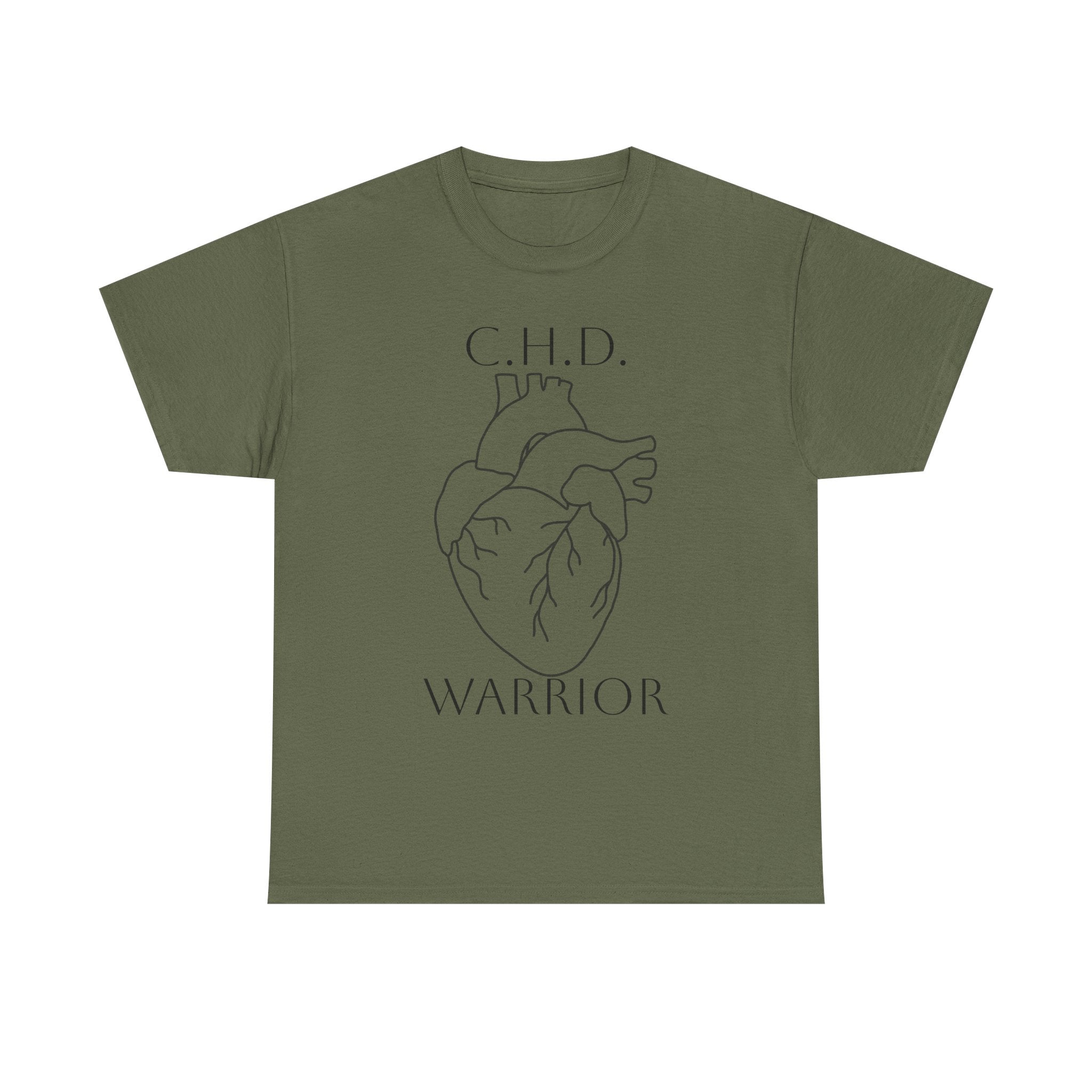 CHD Warrior T-Shirt — Congenital Heart Defect Awareness Tee